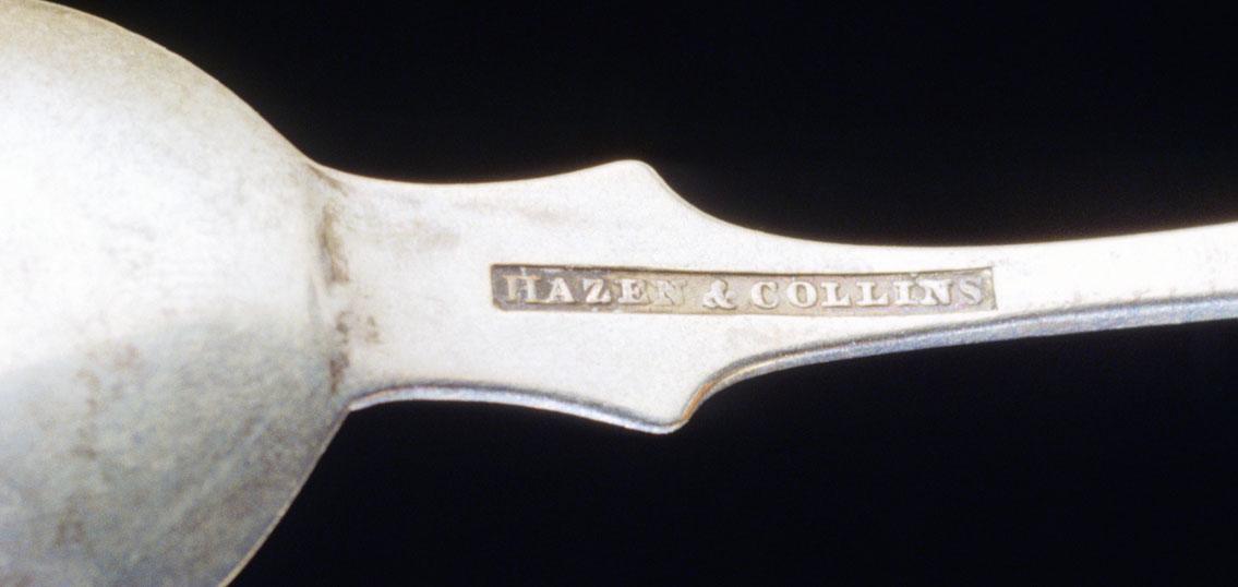1992.0075.001 Spoon, Teaspoon, detail 1