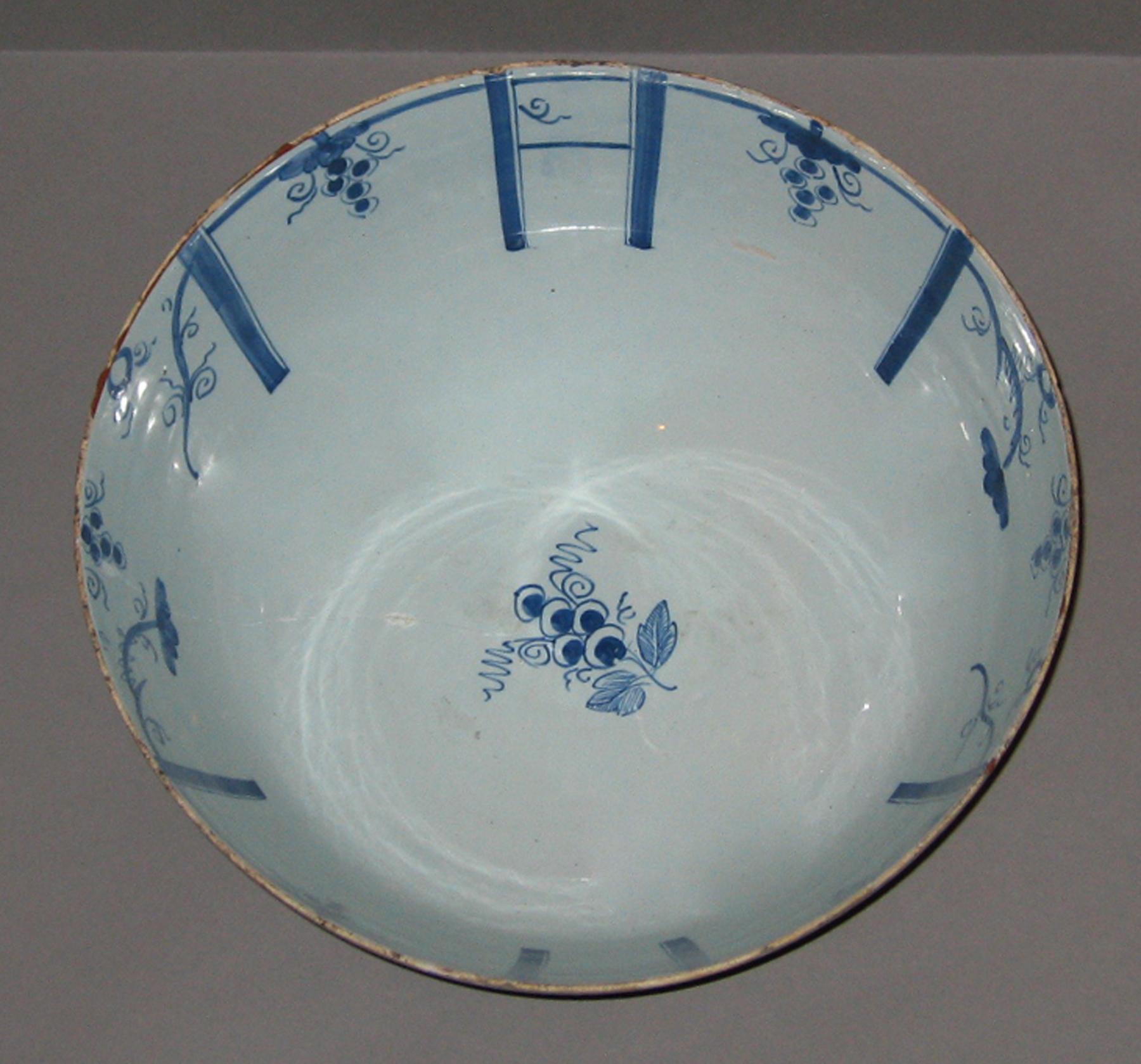 1958.0095.003 Delft punch bowl (top)