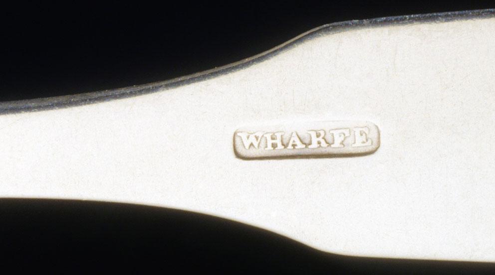 1992.0082 Spoon, Tablespoon, detail 1