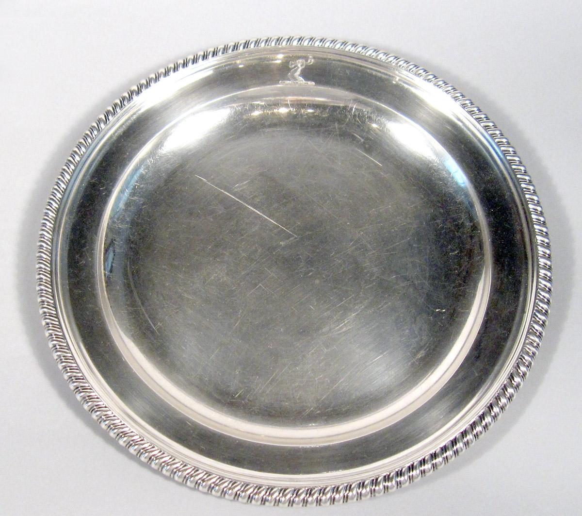 1992.0094.002 Silver Service Plate upper surface