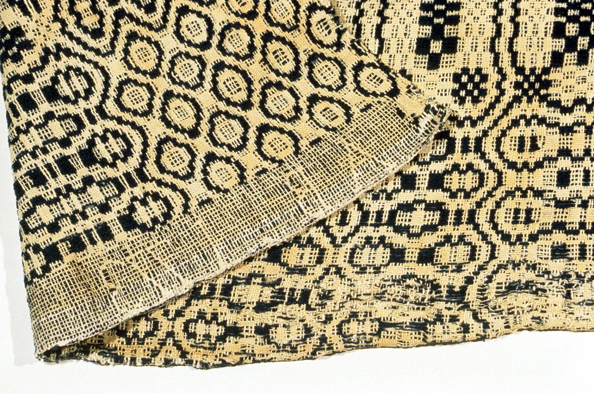 1958.0100 Bedcover, Detail