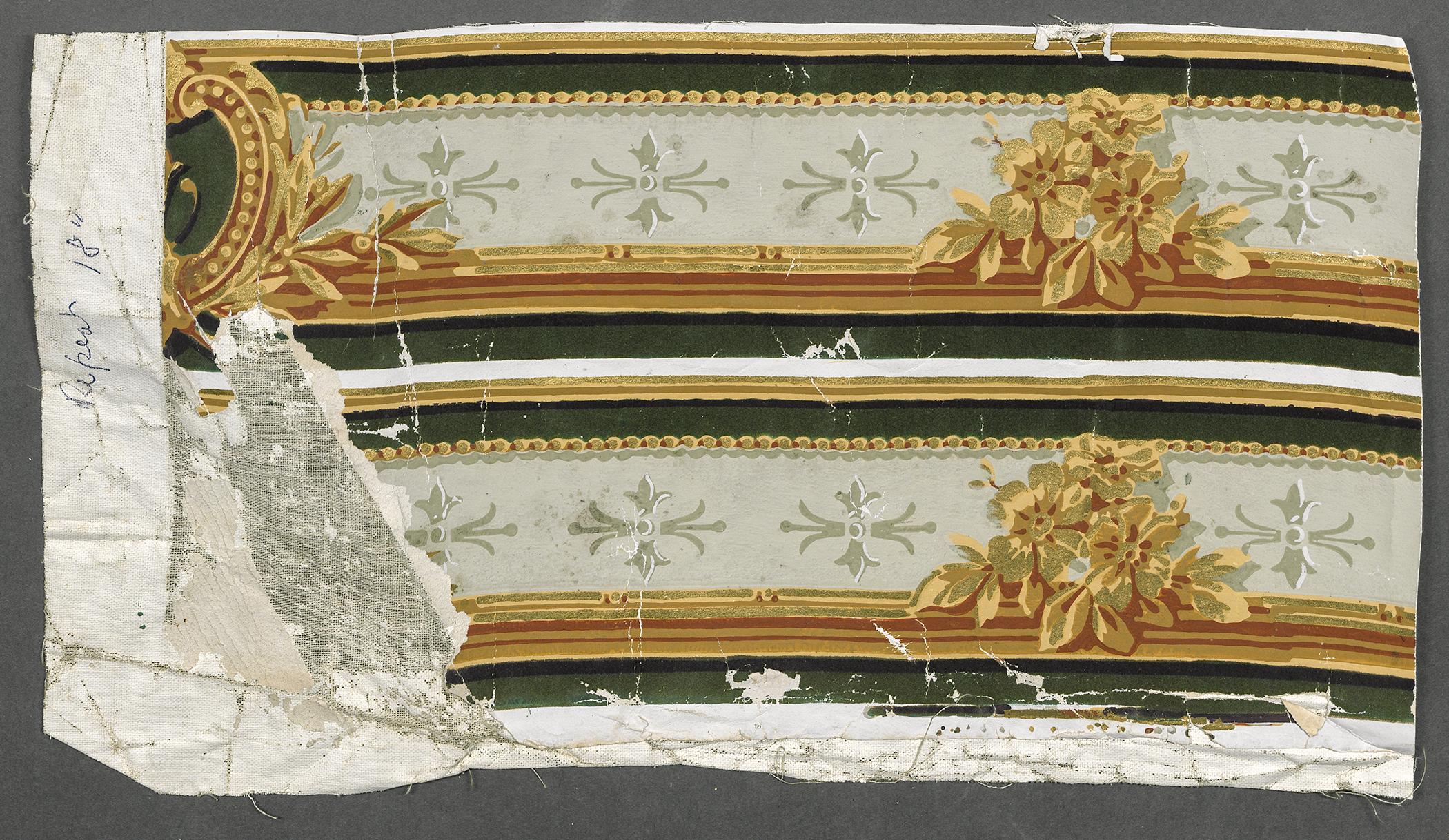 1992.0121.001 Wall covering, view 1