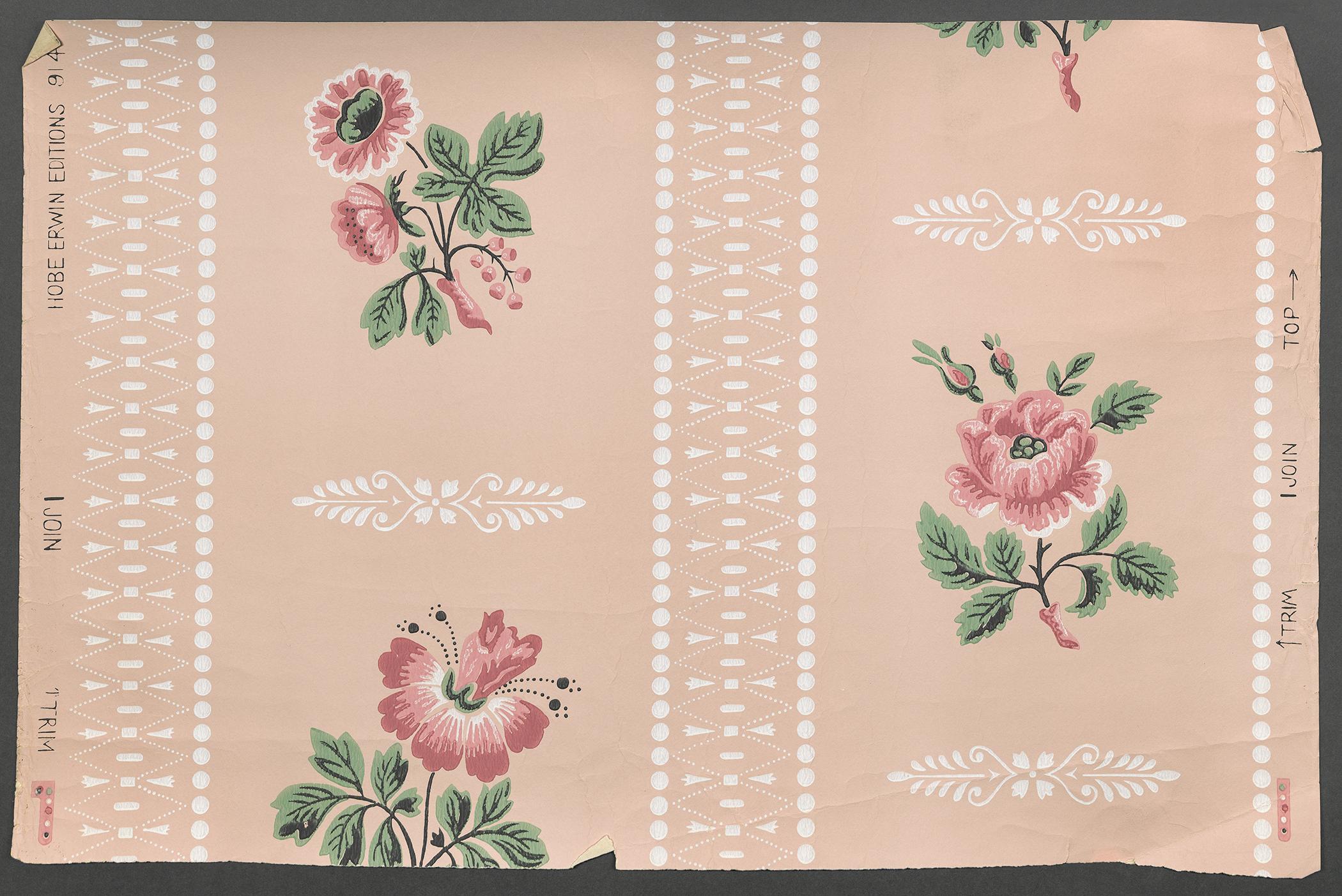 1992.0121.028 Wall covering, view 1