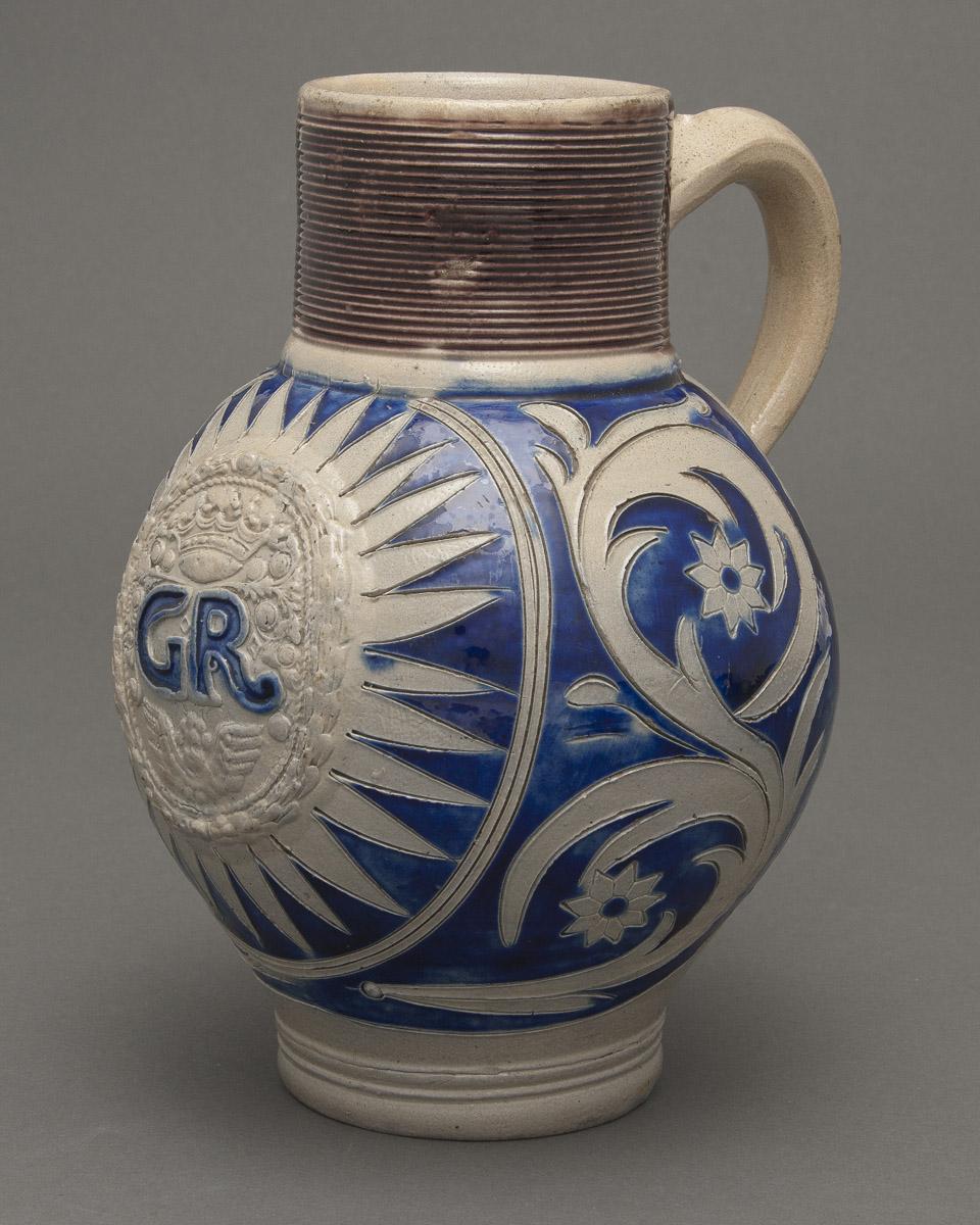 1992.0124 Stoneware Jug, Krug