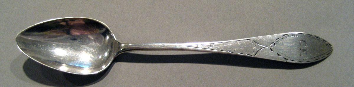 1992.0156 Silver Spoon upper surface