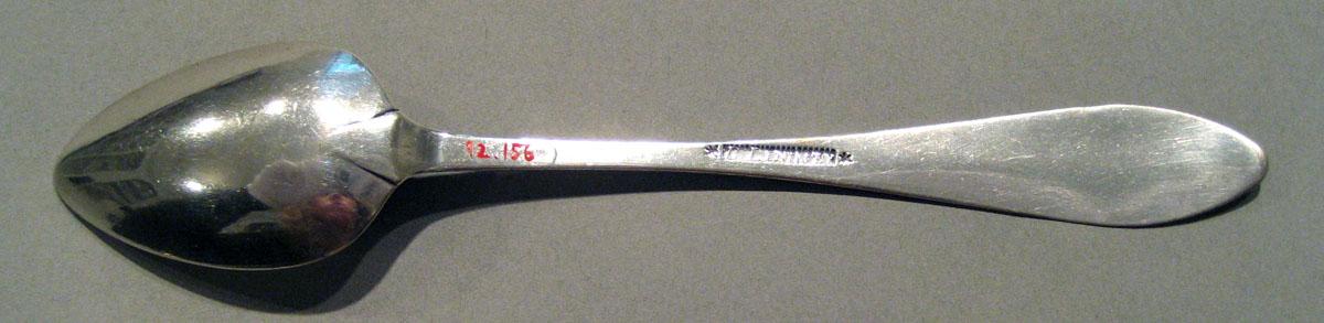 1992.0156 Silver Spoon underside