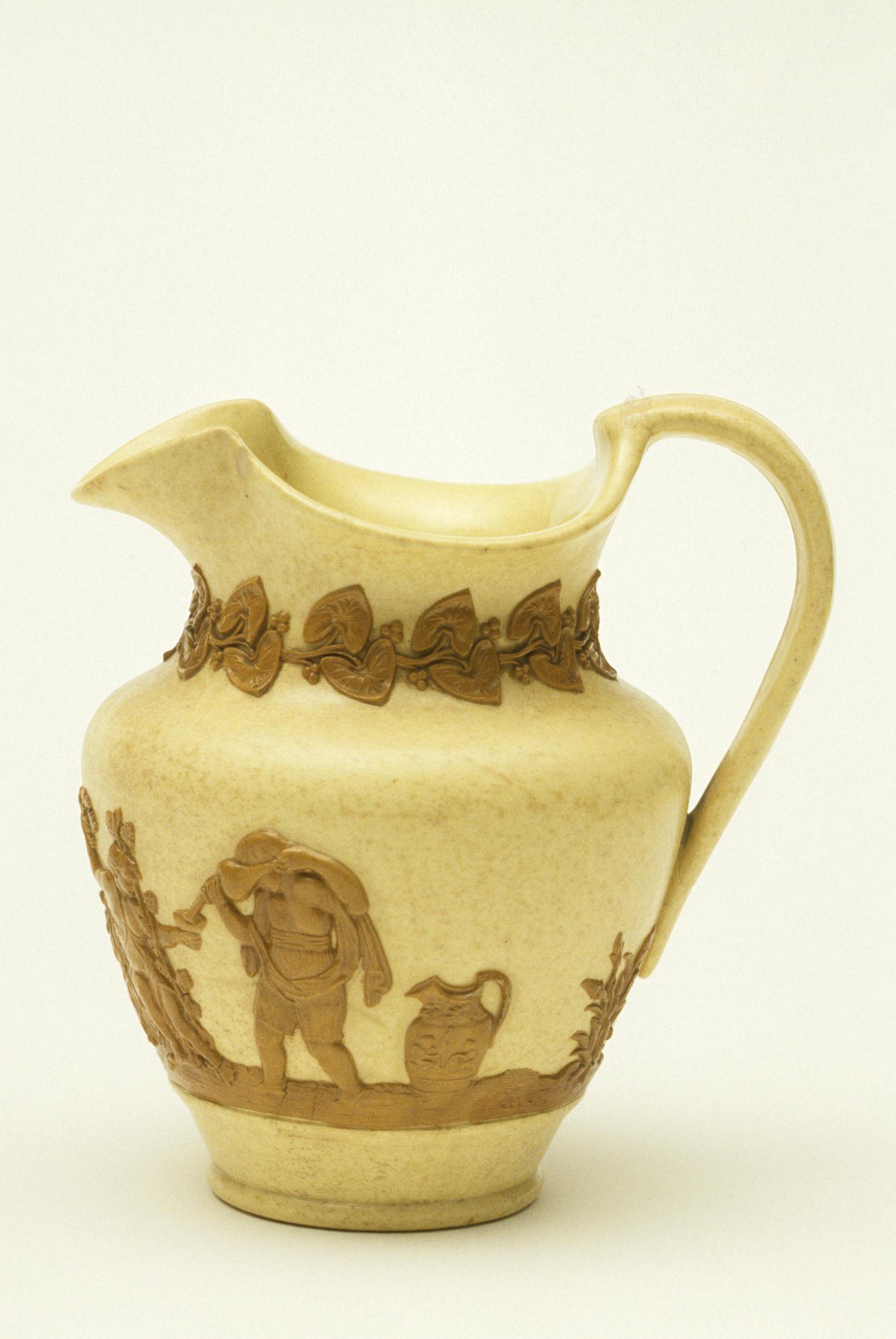 1993.0008 Stoneware Pitcher, Jug