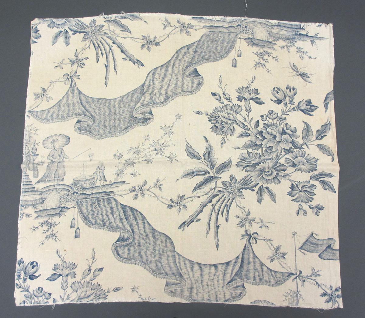 1993.0011.002 Textile, printd obverse