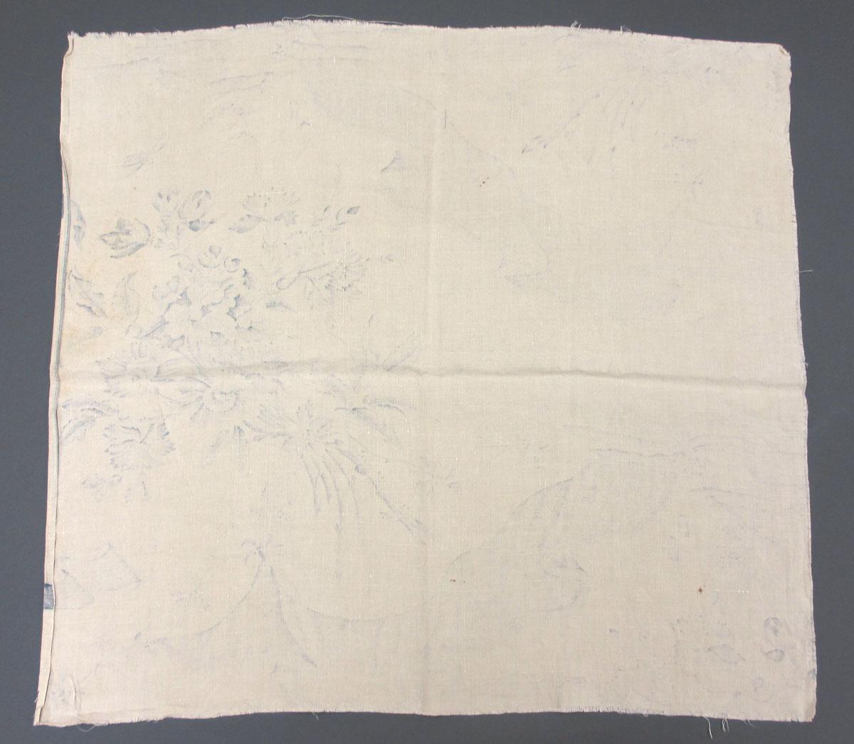 1993.0011.002 Textile, printd reverse