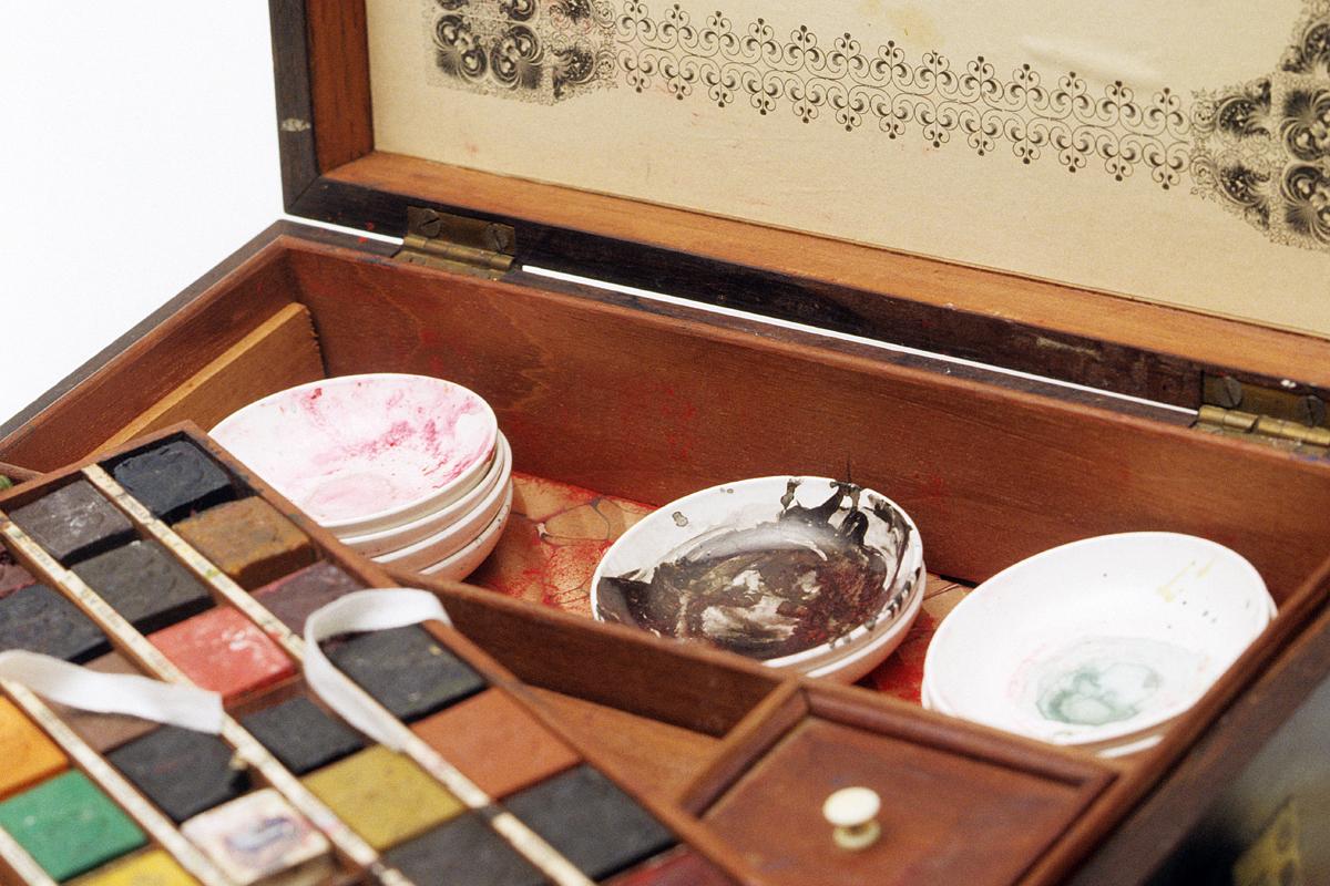 1993.0012 Artist Box, Detail 5