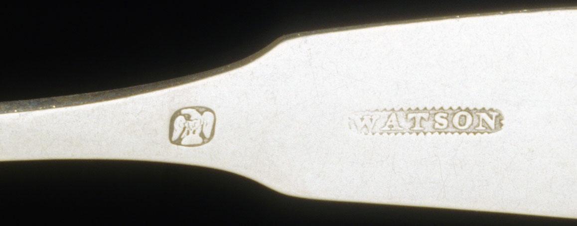 1993.0015 Spoon, Teaspoon, detail 1