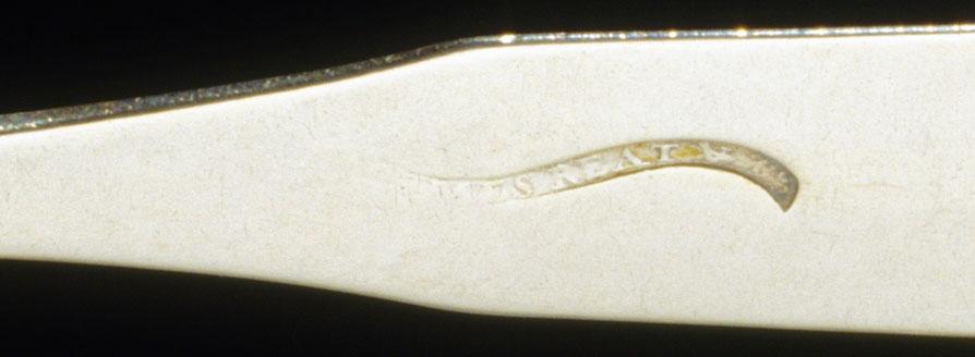 1993.0020 Spoon, Teaspoon, detail 1
