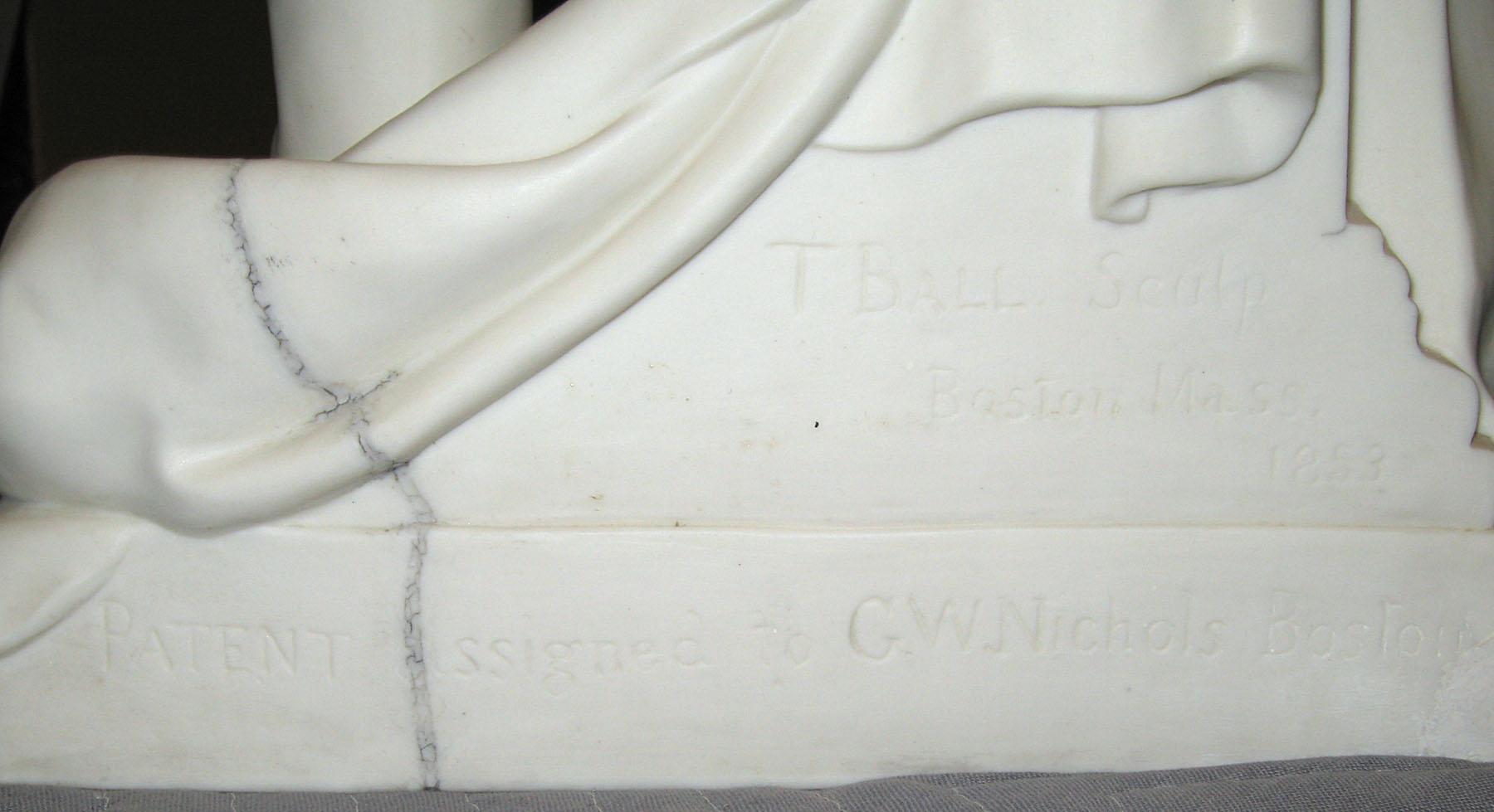 1993.0031 Parian figure (mark on reverse of base)