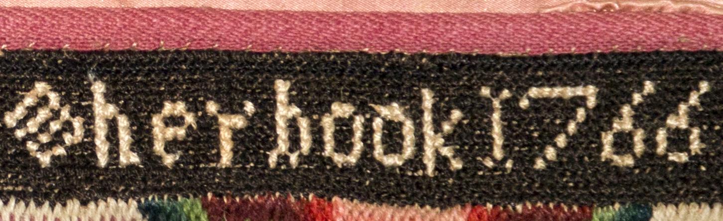 1993.0045 Pocketbook, Inside Detail 4