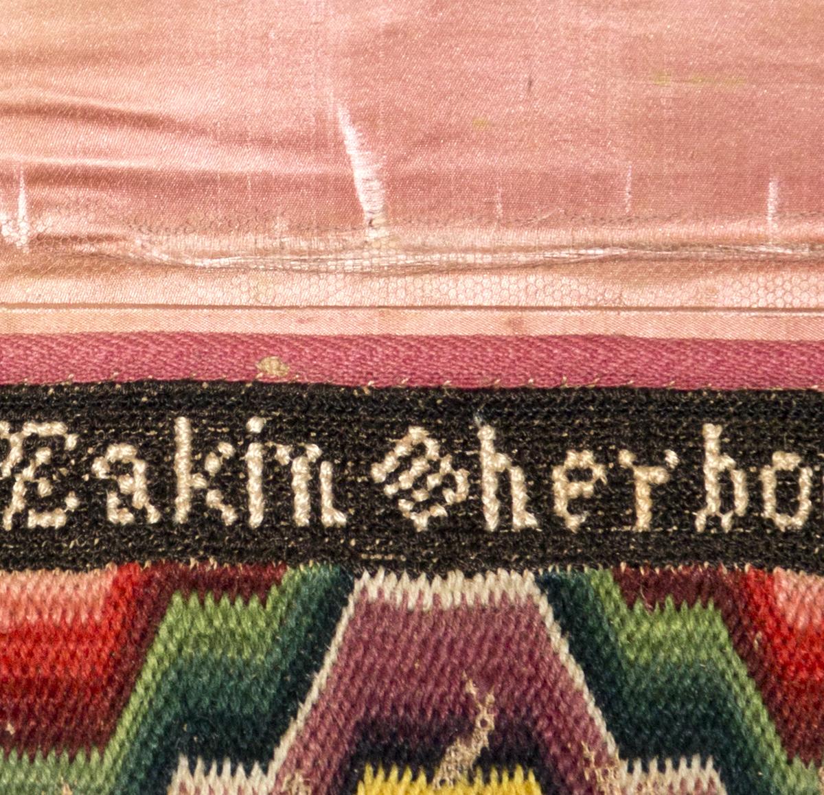 1993.0045 Pocketbook, Inside Detail
