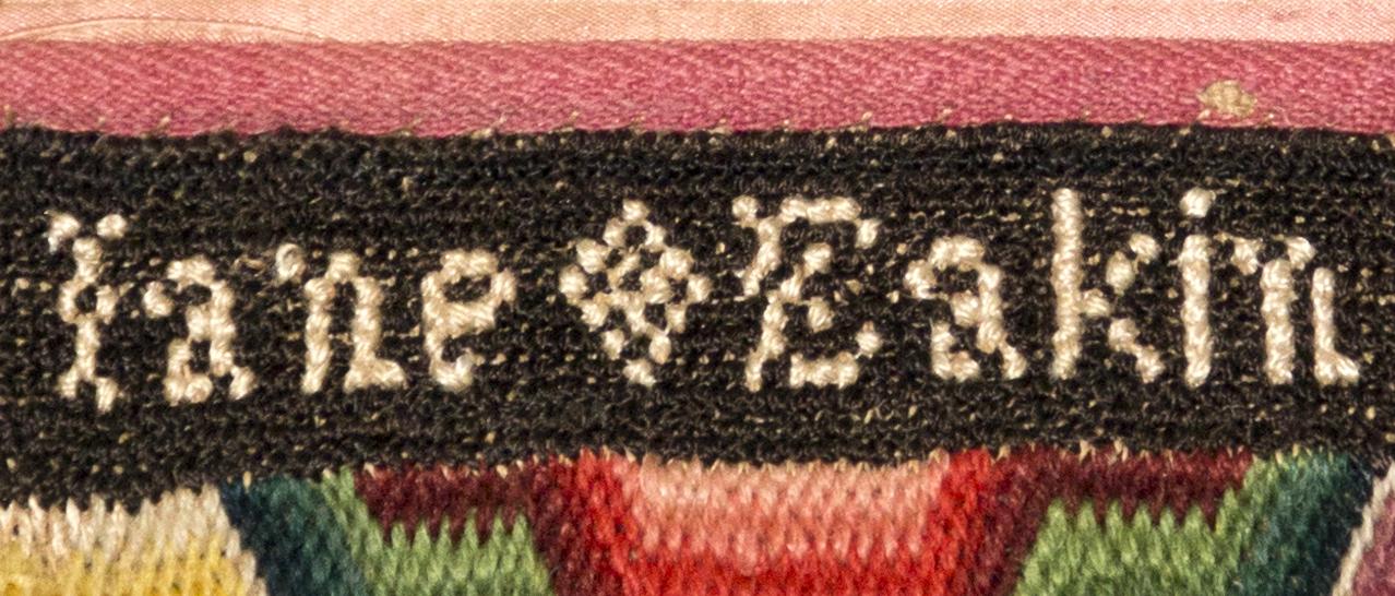 1993.0045 Pocketbook, Inside Detail 3