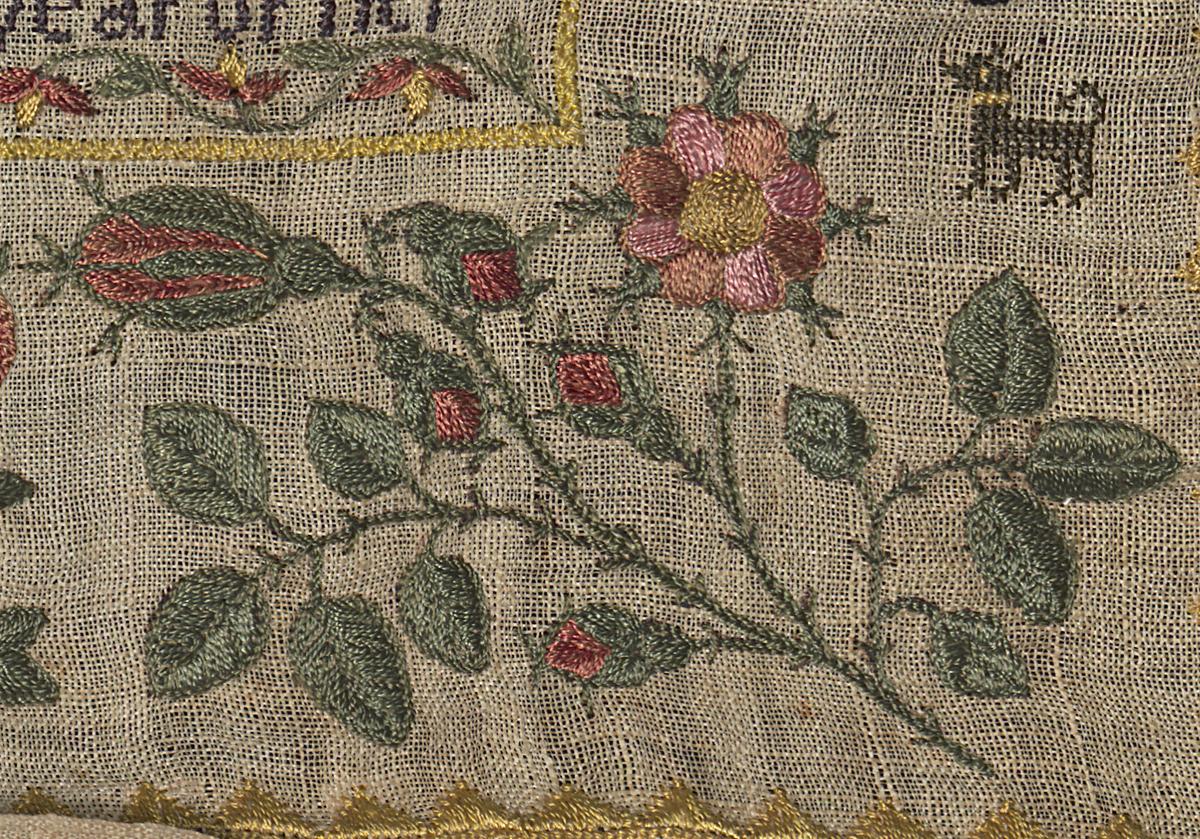 1993.0046 Sampler, Detail 15