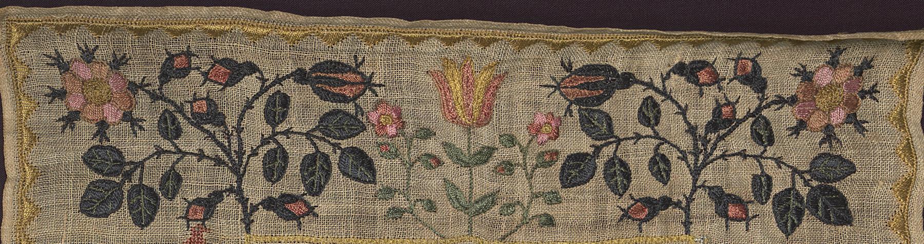 1993.0046 Sampler, Detail 2