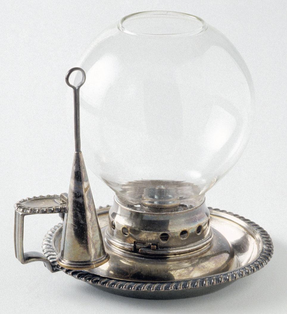 1993.0065 Lamp, Chamber Lamp, view 1
