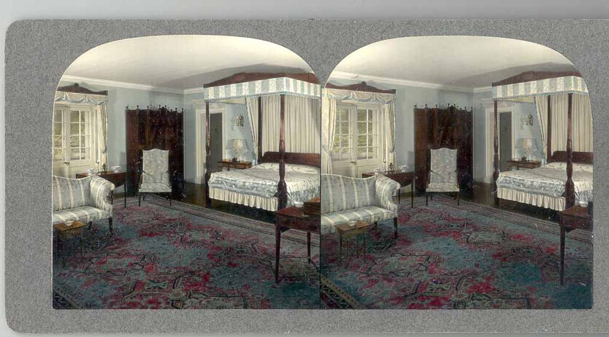 Room-Mrs. du Pont's Bedroom (Blue Bedroom), June 1938