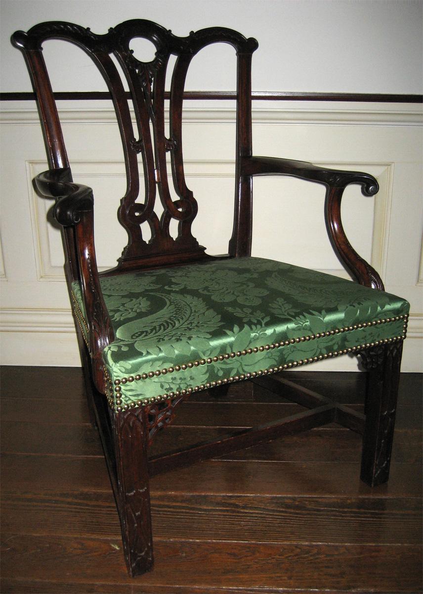 1993.0880 Arm chair view 1