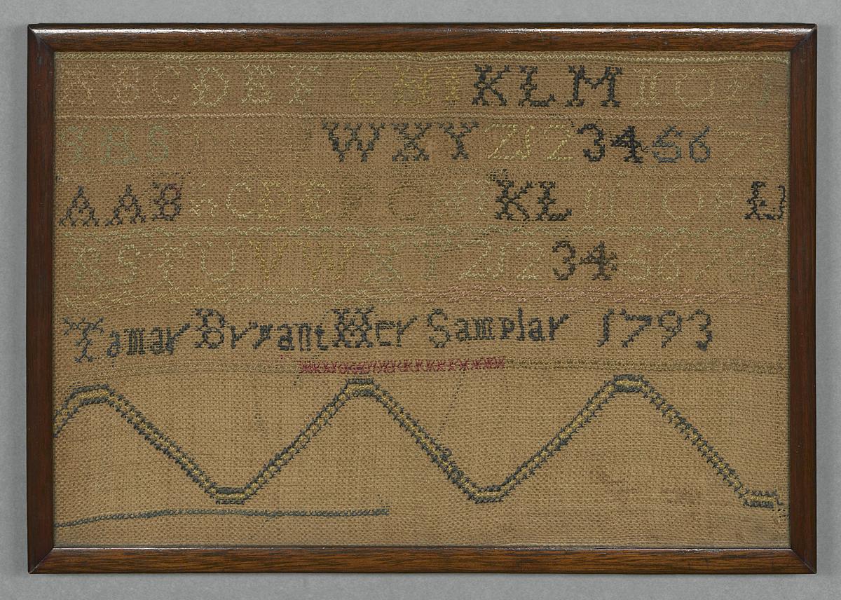 1993.0091 Sampler and Frame