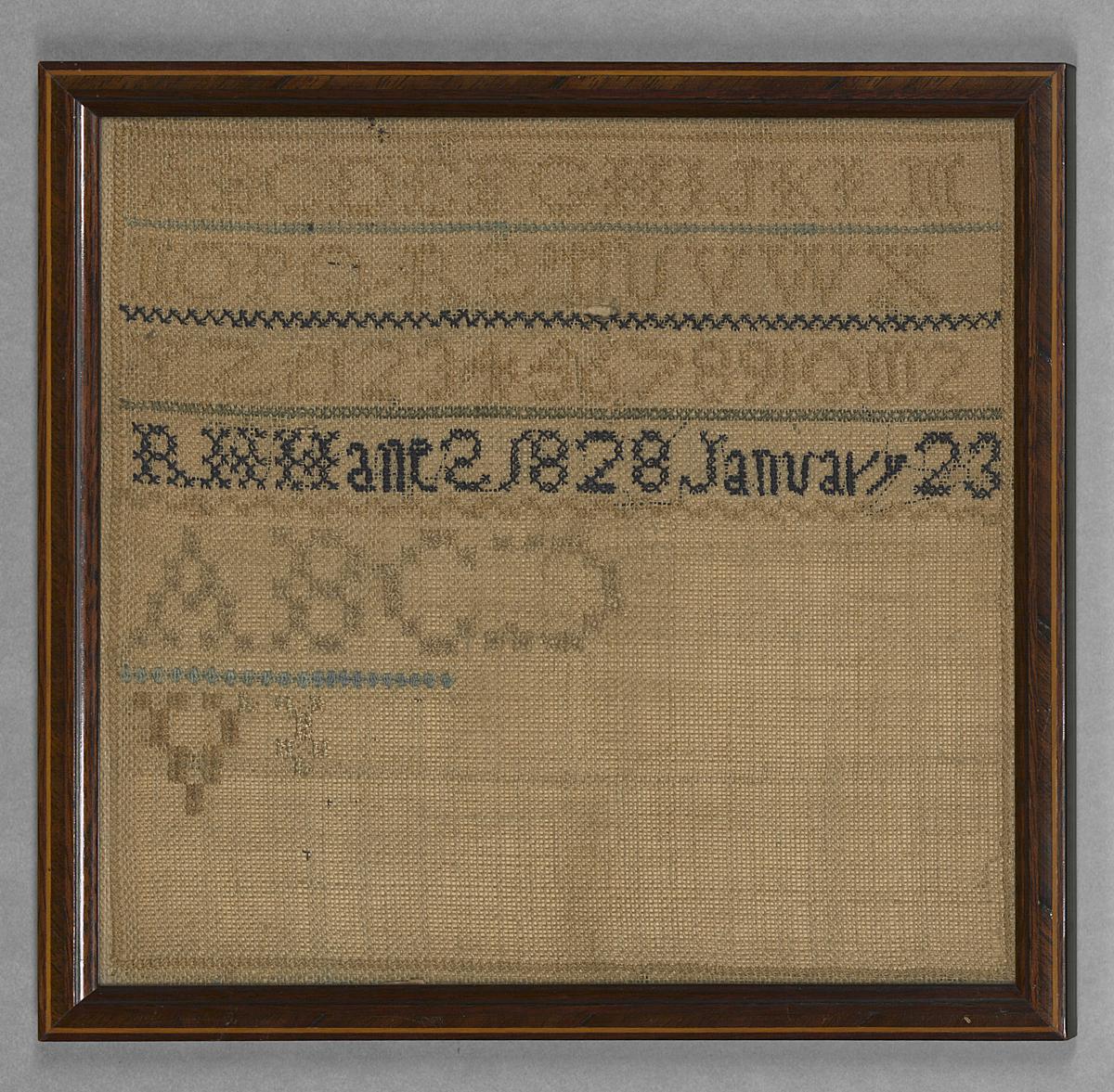 1993.0093 Sampler and Frame