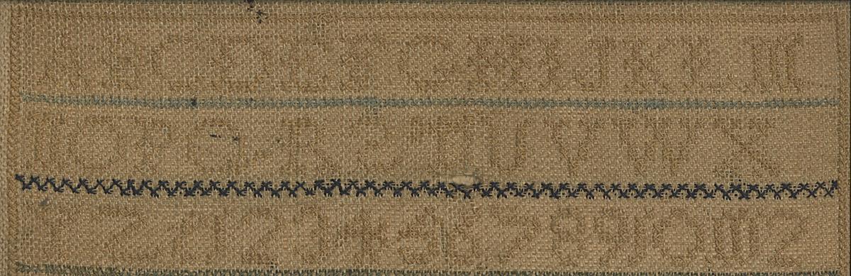 1993.0093 Sampler, Detail