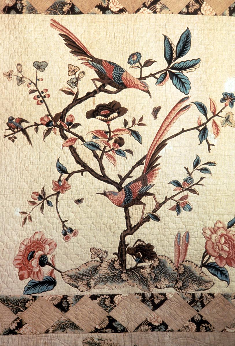 1958.0108 Quilt, Detail