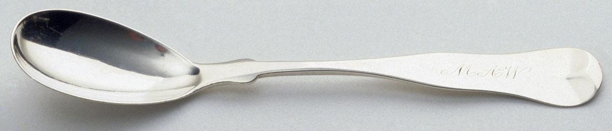 1993.0100 Spoon, Condiment Spoon, view 1