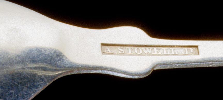 1993.0100 Spoon, Condiment Spoon, detail 1