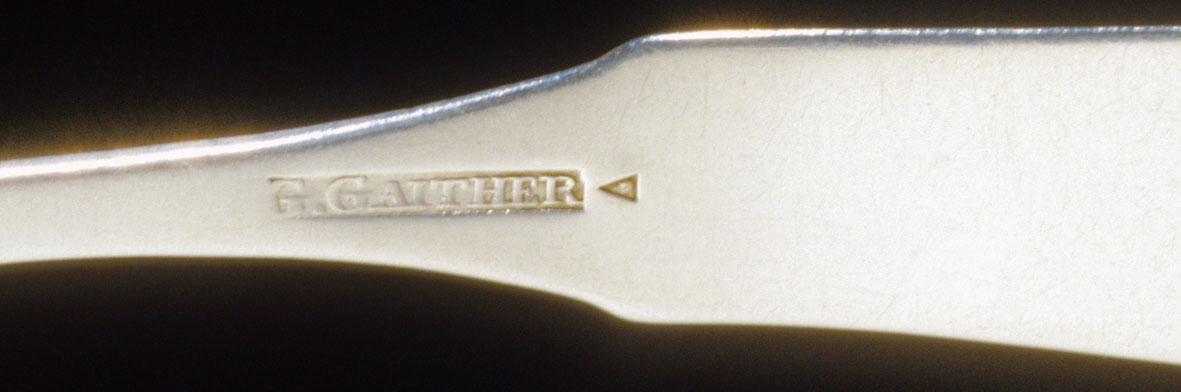 1993.0101 Spoon, Teaspoon, detail 1