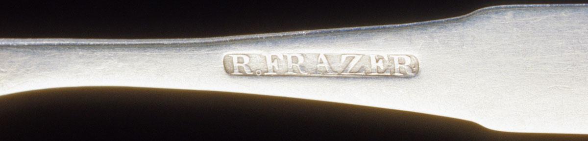 1993.0103 Spoon, Teaspoon, detail 1