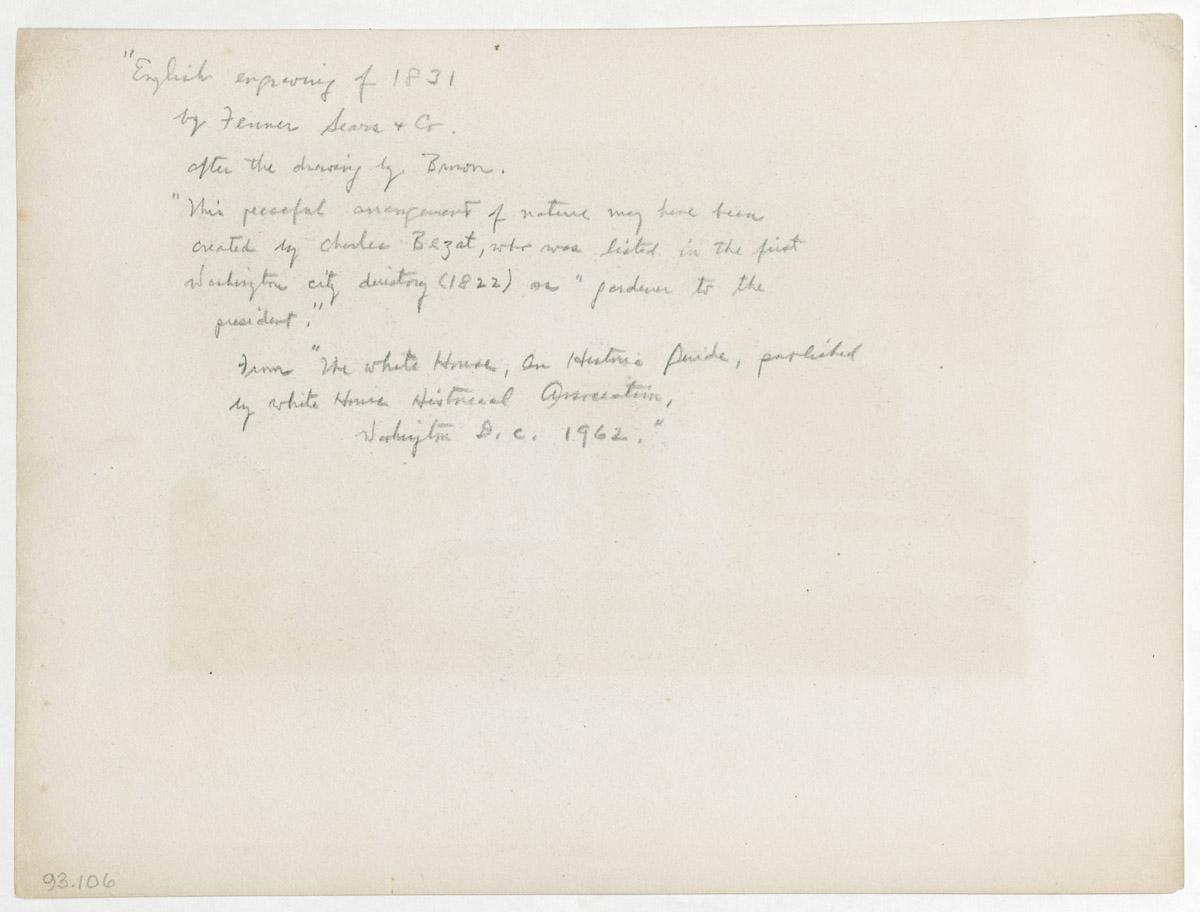 1993.0106 Print, reverse