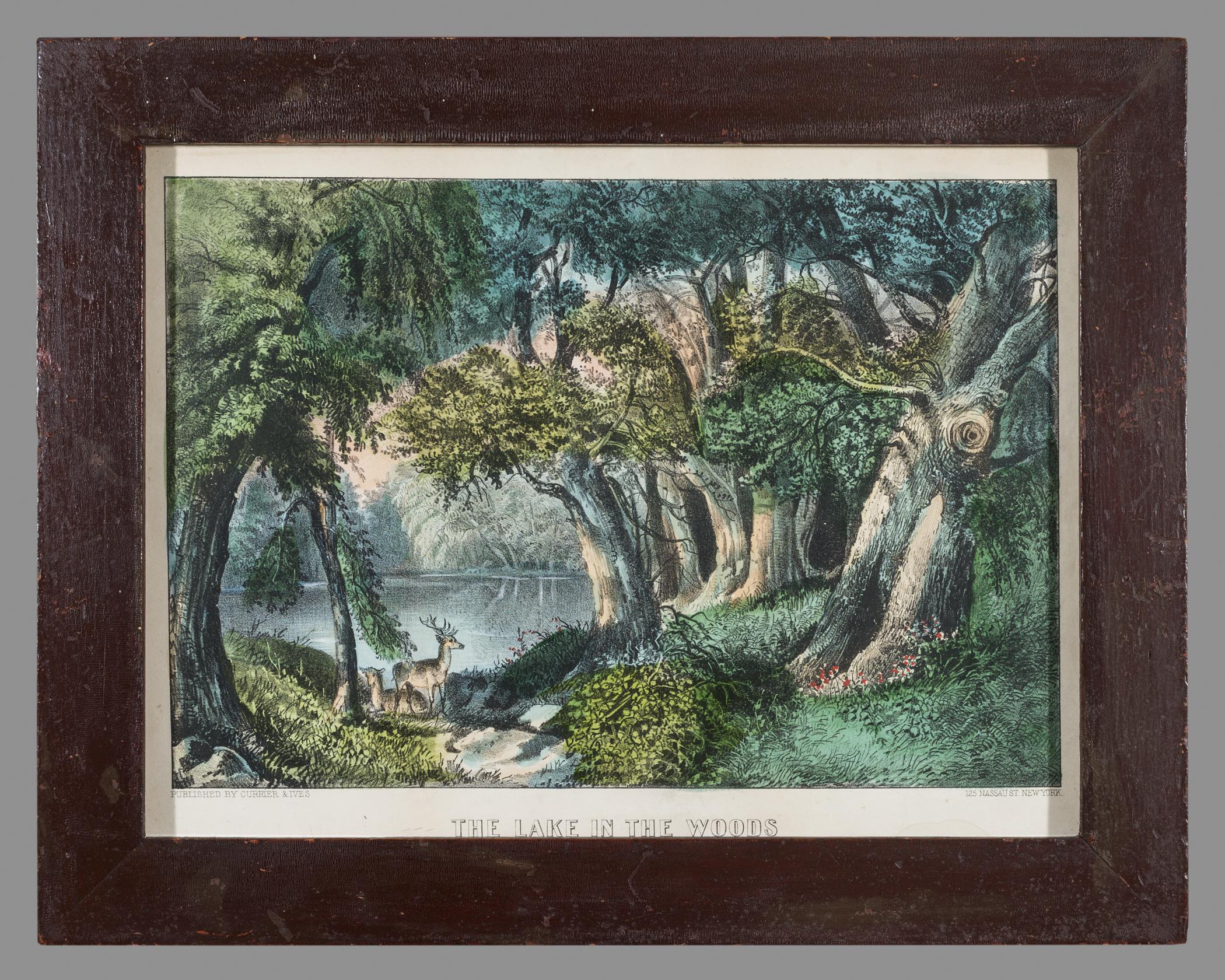 1993.0115 A, B Print and frame, view 1
