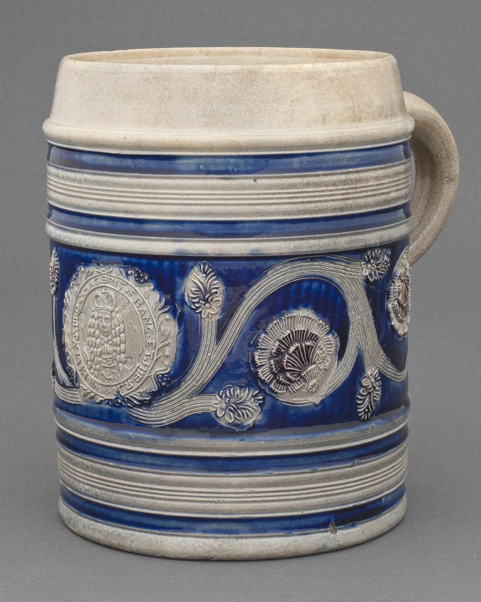 1993.0121 Mug, William III portrait mug