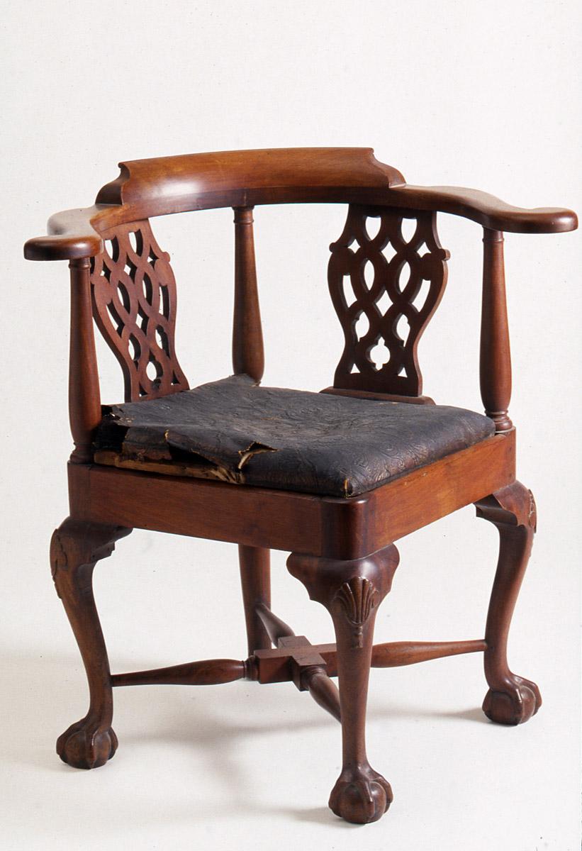 1993.0126 Chair, Corner chair