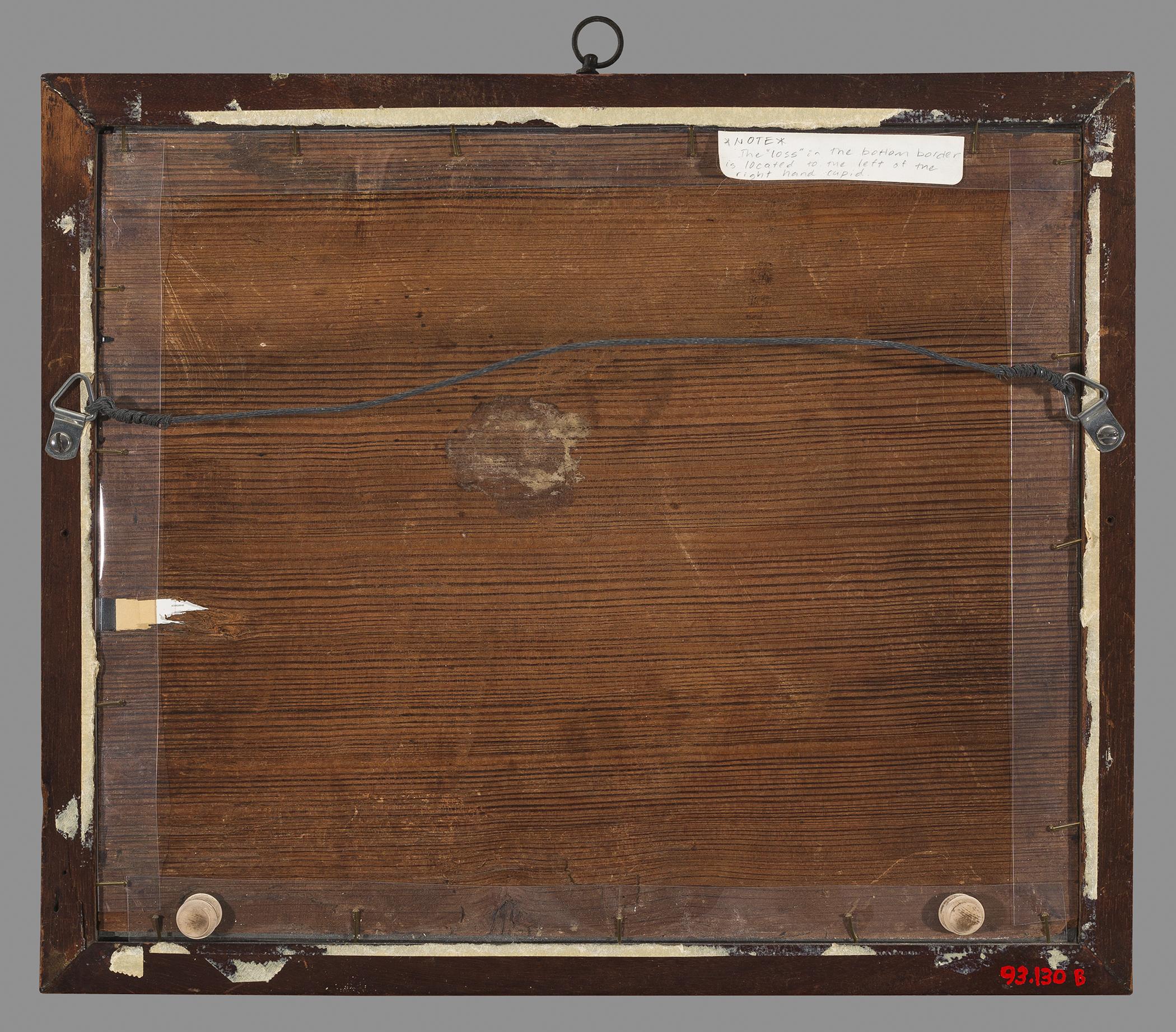1993.0130 B Frame, view 2 (reverse)