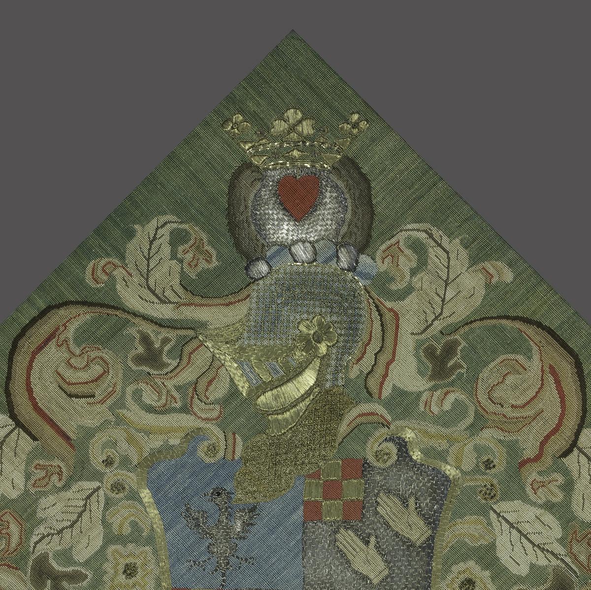 1994.0003 A Coat of Arms, Detail 2