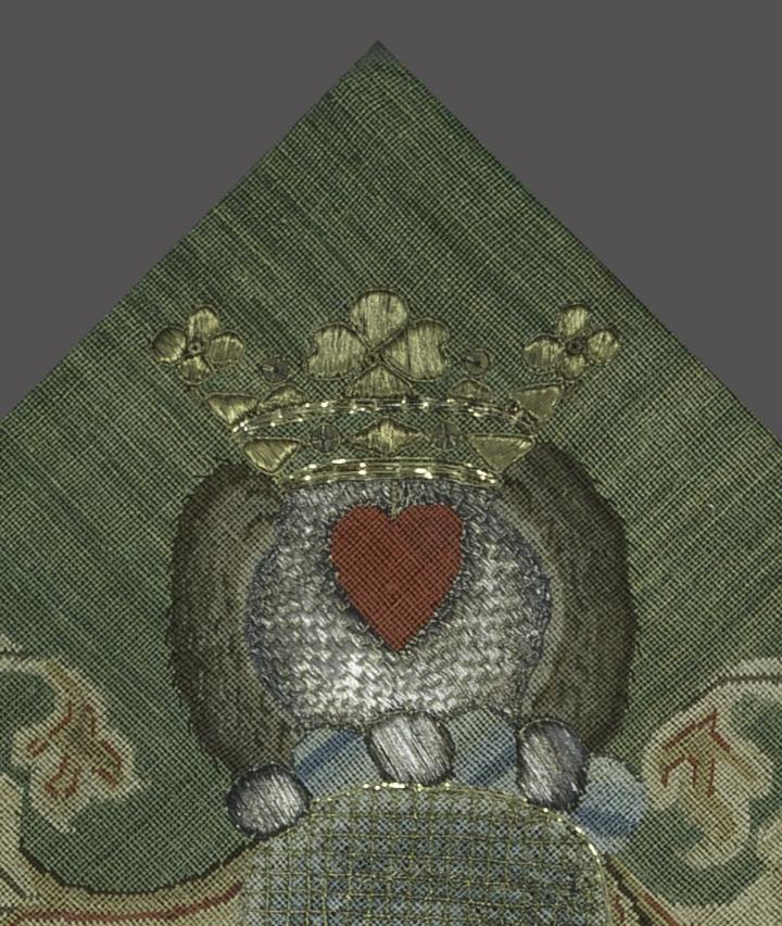 1994.0003 A Coat of Arms, Detail 6