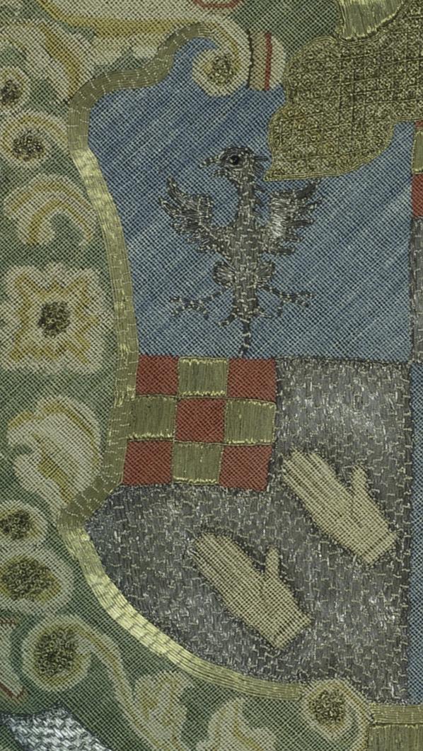 1994.0003 A Coat of Arms, Detail 8
