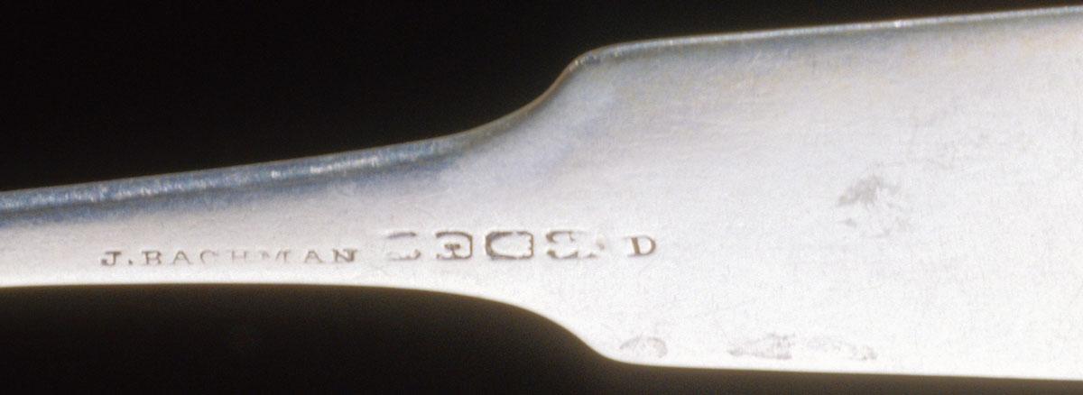 1994.0013 Spoon, Tablespoon, detail 1