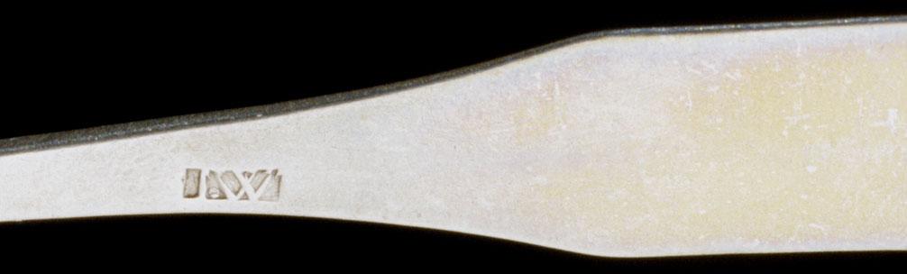 1994.0014 Spoon, Teaspoon, detail 1