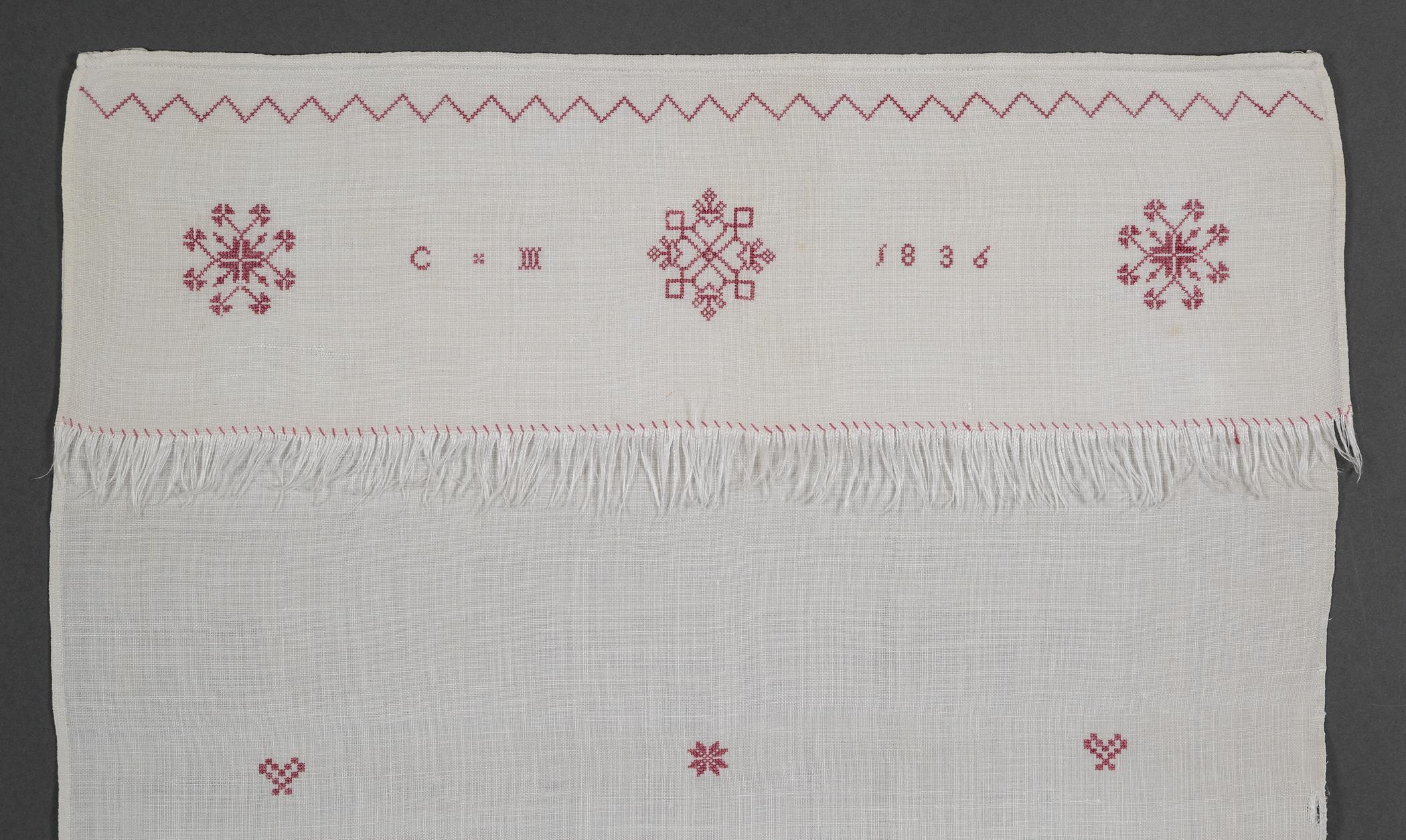 1994.0018 Towel, detail 1