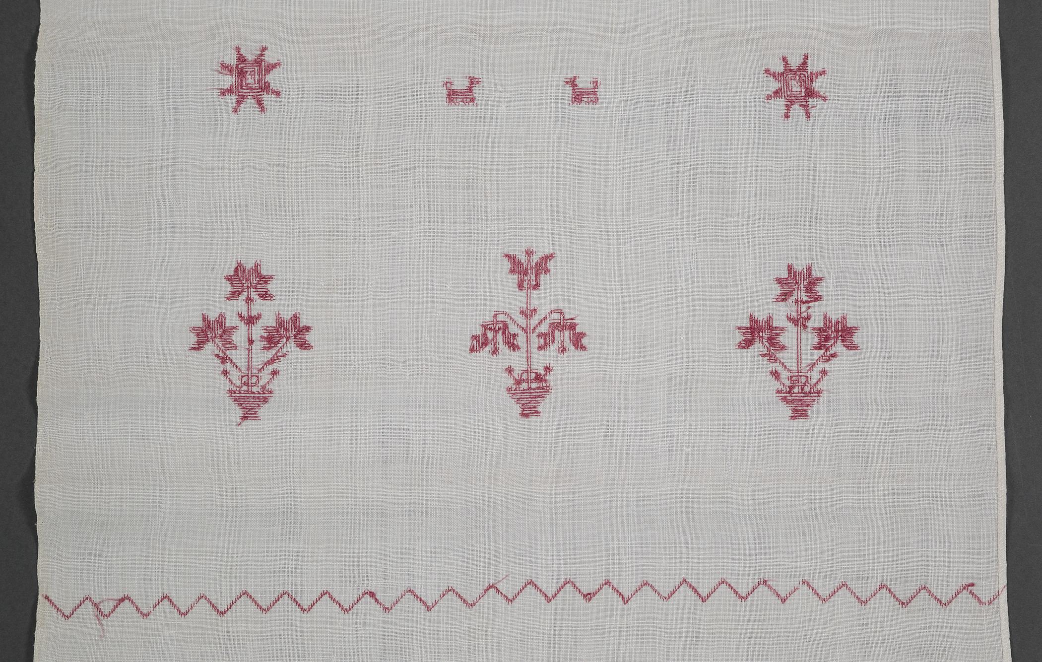 1994.0018 Towel, detail 5, reverse