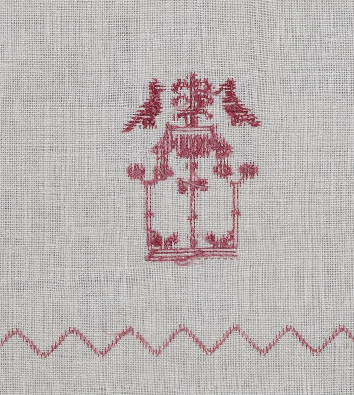 1994.0018 Towel, detail 12, reverse