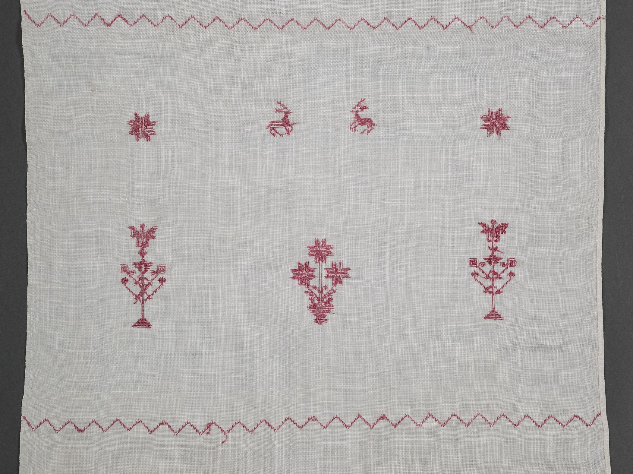 1994.0018 Towel, detail 14, reverse