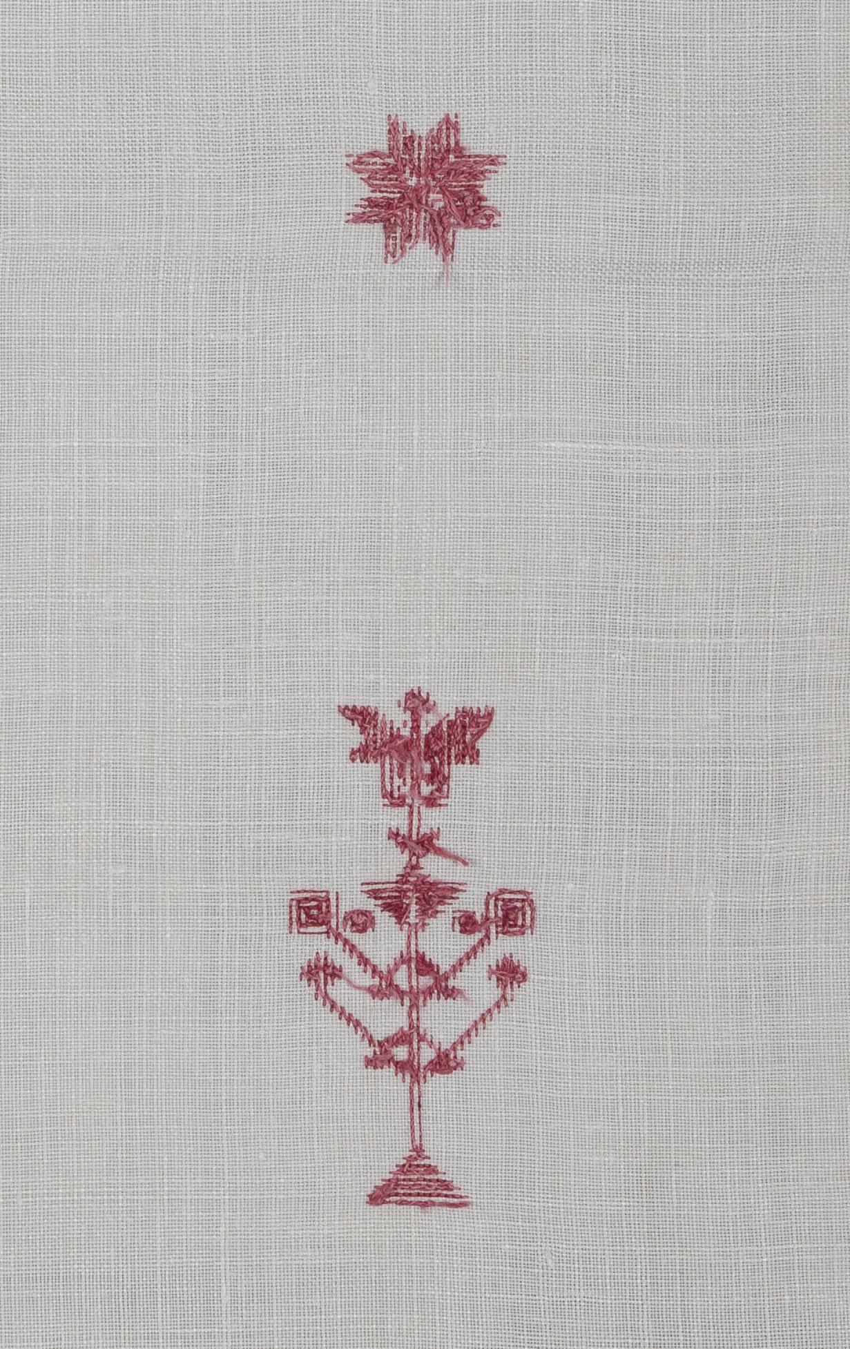 1994.0018 Towel, detail 17, reverse