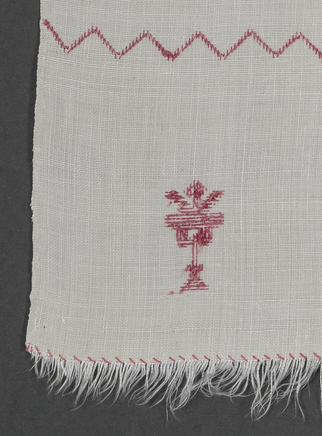 1994.0018 Towel, detail 19, reverse