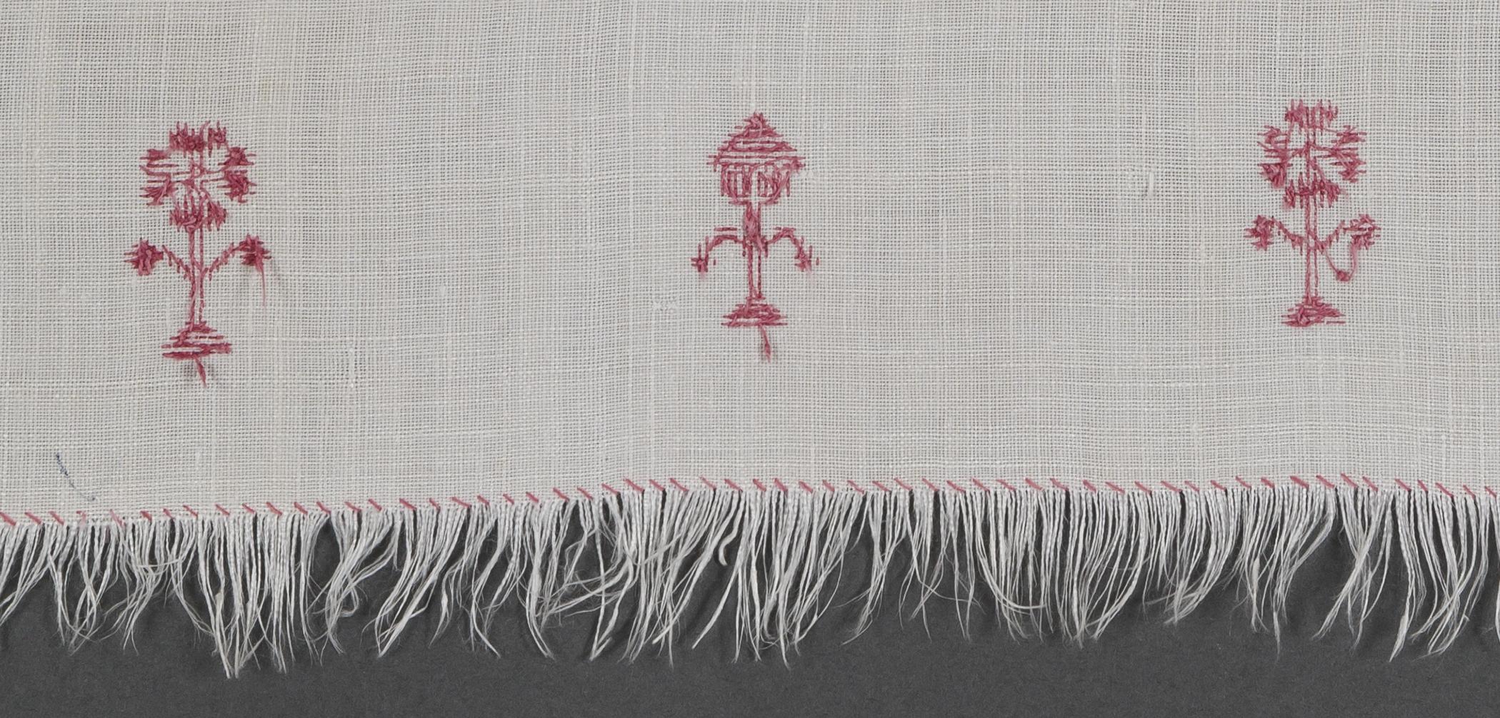 1994.0018 Towel, detail 20, reverse